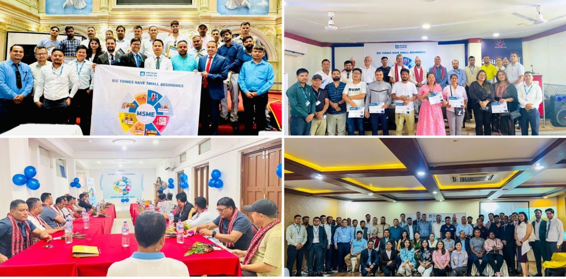 एनएमबि बैंकले सातै प्रदेशमा मनायो एमएसएमई दिवस